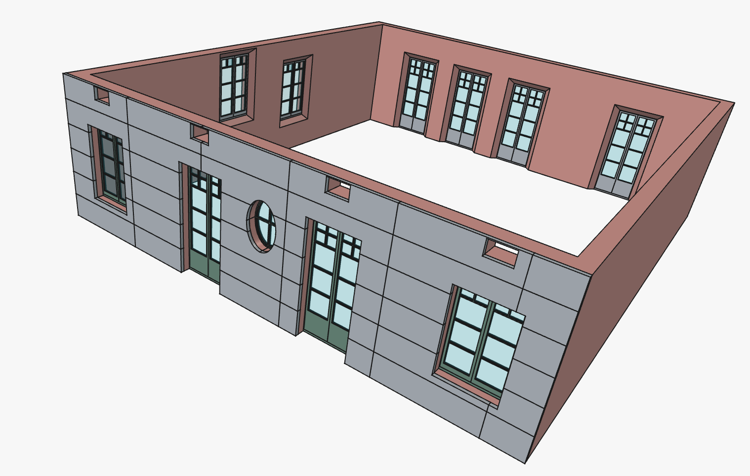 Covering as thermal insulation boards